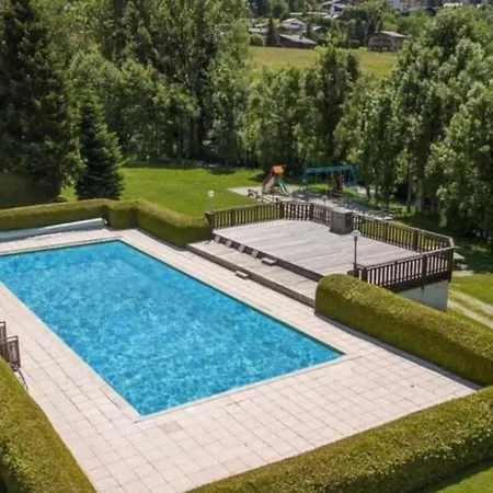 Megeve, Piscine Et Aires De Jeux Enfants Appartement Megève
